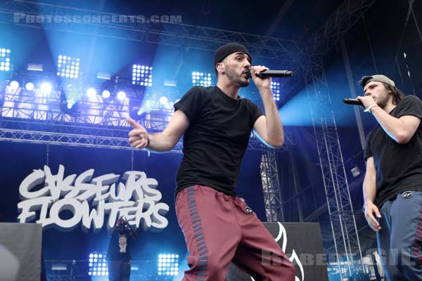 CASSEURS FLOWTERS - 2014-07-19 - PARIS - Parvis de l'Hotel de Ville - 